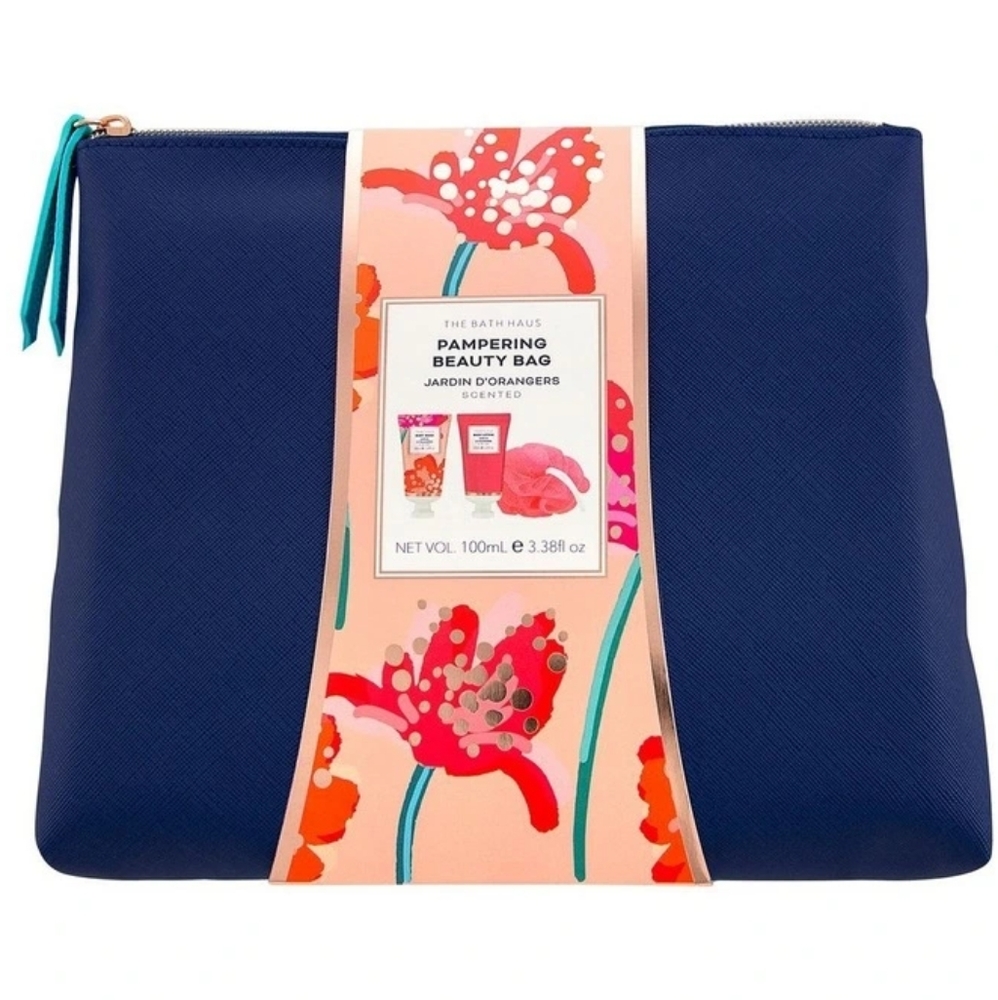 Pampered Beauty Cosmetic Bag NWT